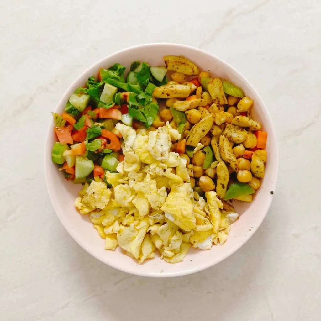 Fresh Chickpea Chicken Salad