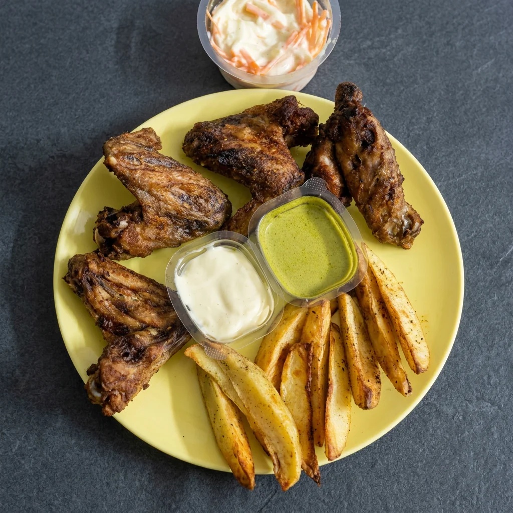 Non-Spicy Chicken Wings Platter