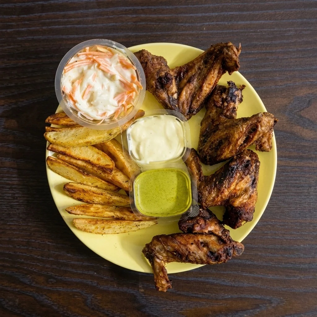 Hot Chicken Wings Platter